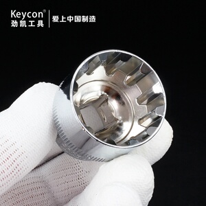 套筒头12角齿形套筒电扳手套头3/8寸10mm中飞扳手套管头汽修维修