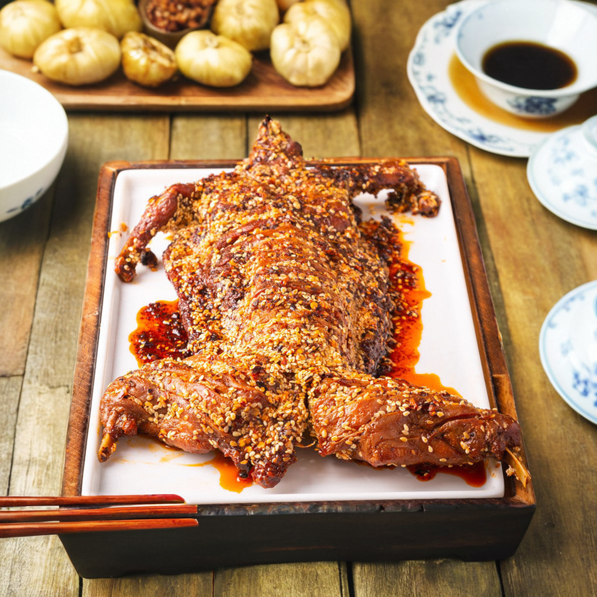 手撕兔整只麻辣即食四川成都自贡特产烤兔子肉熟香辣五香小吃网红
