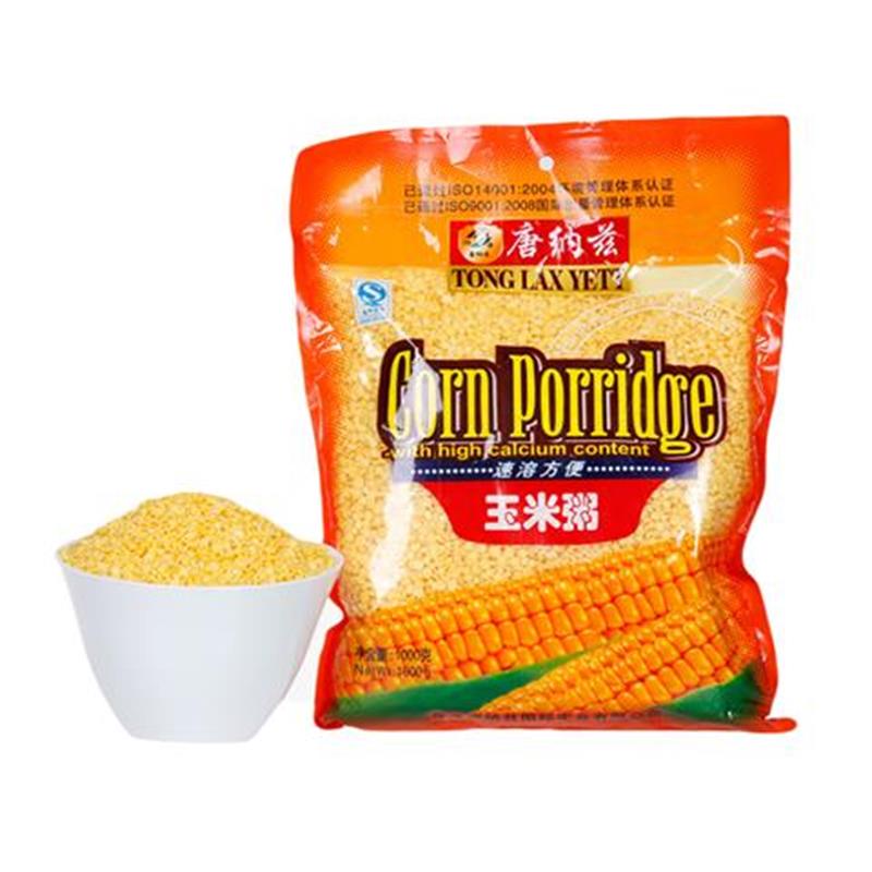 唐纳兹即食牛奶冲泡早餐点心代餐速食玉米粥可干吃1000g袋装