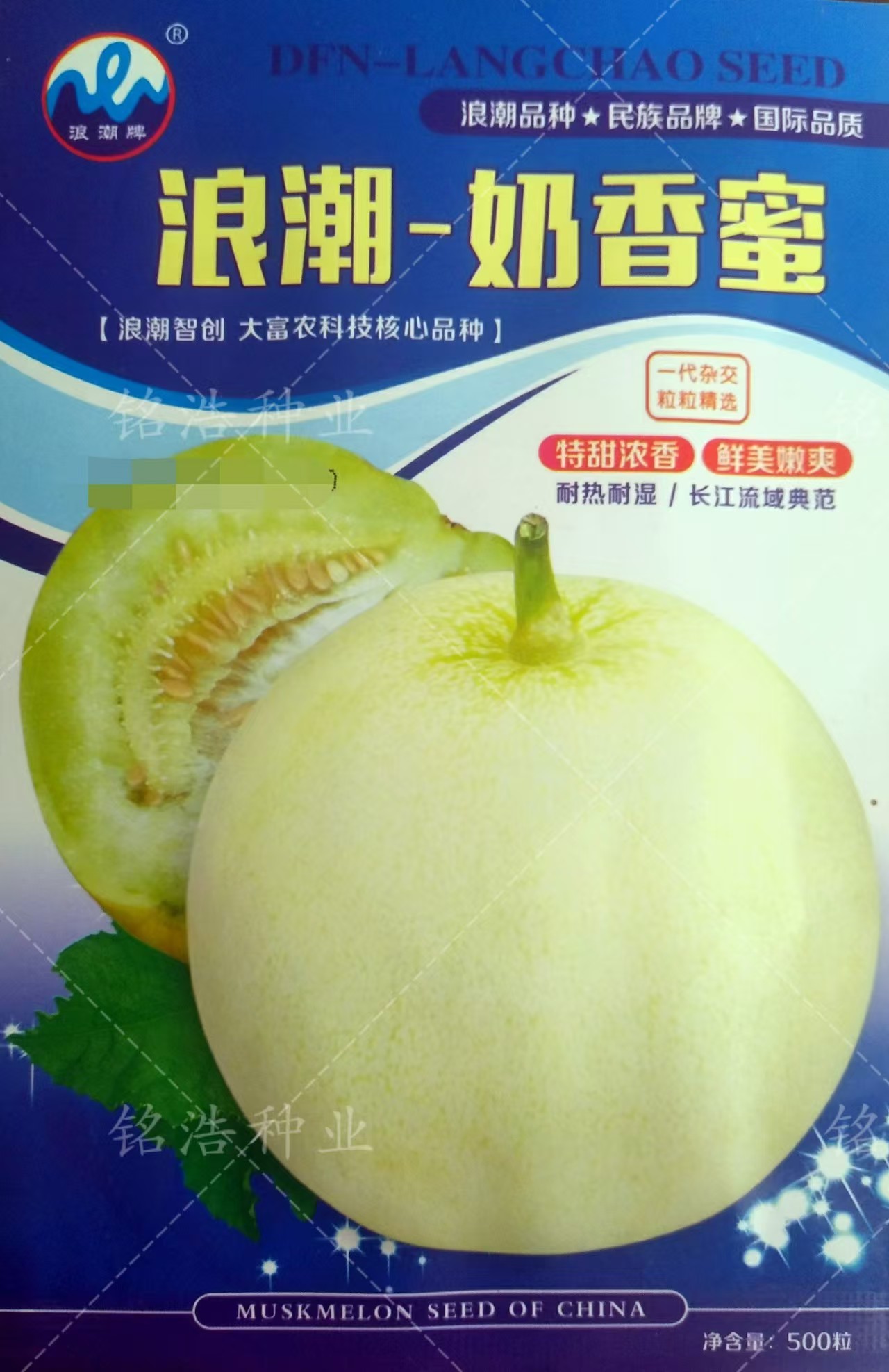 甜瓜种子香瓜脆甜白皮绿肉甜瓜高产春夏季大棚露天种甜瓜籽奶香蜜