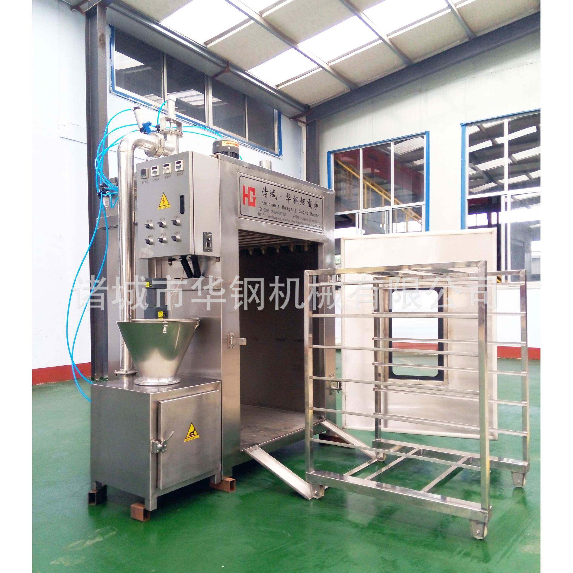 贵州豆腐干烟熏设备|环保节能烟熏炉|100电加热烟熏炉
