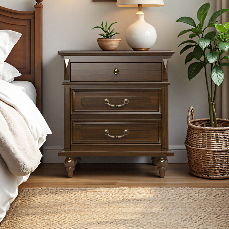 虎牌美式实木床头柜隐形保险柜家用小型100斤指纹63cm高隐藏式看不出来保险箱防盗全钢智能卧室床头保险箱,办公设备/耗材/相关服务,保险箱,淘宝优惠券,粉丝福利购,淘宝优惠卷