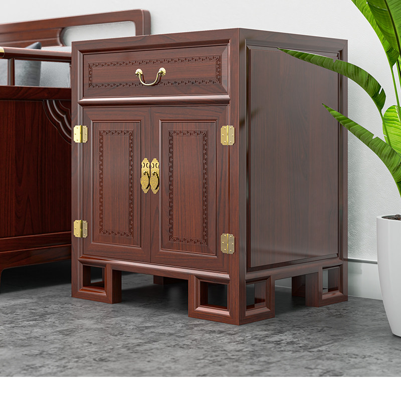 虎牌新中式实木双开门隐形保险柜家用小型100斤指纹66高床头柜防盗大容量客厅卧室床头智能保管收纳保险箱,办公设备/耗材/相关服务,保险箱,淘宝优惠券,粉丝福利购,淘宝优惠卷