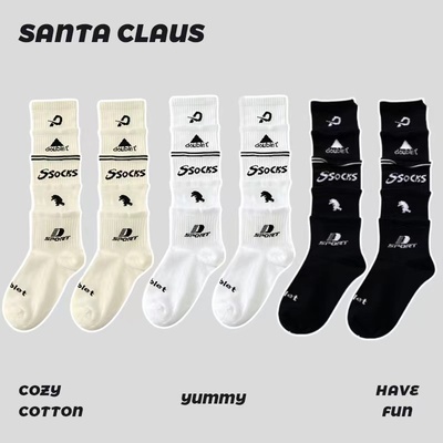 多层袜多罗口doublet袜子