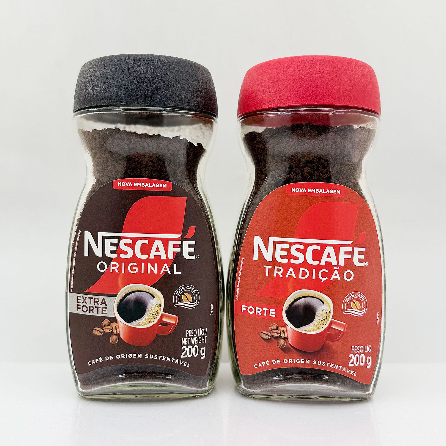 Nescafe雀巢醇品速溶美式黑咖啡经典速溶纯咖啡粉瓶装200g