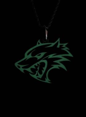 Kkluv项链那奇沃夫定制狼头吊坠嘻哈饰品