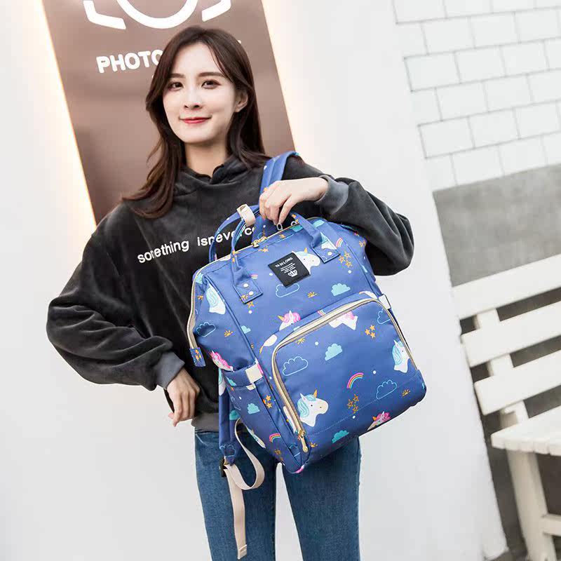 多功能斜跨妈咪包防水妈妈包独角兽外出母婴包甜美淑女双肩包在类目 孕妇装/孕产妇用品/营养, 妈咪包/袋中 - 来自Buy2taobao.com提供专业的淘宝代购服务