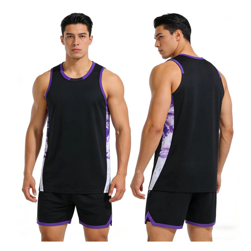 篮球服套装男儿童球衣定制速干无袖运动背心夏篮球衣训练服定制