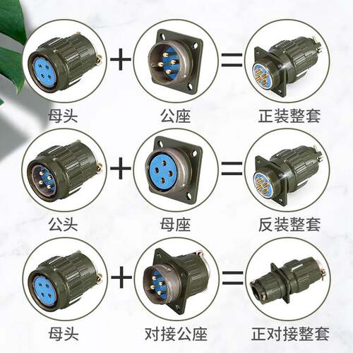 适用于Y28M-37TK37ZJ37芯航空插头Y28M-37TJ37ZK连接器Y2M-37TK