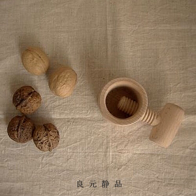 德单尾货天然无漆干果钳核桃夹子