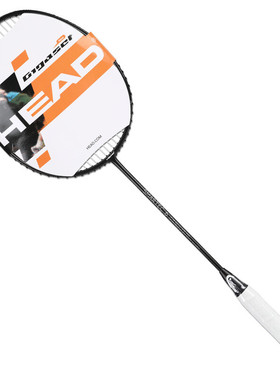 海德(HEAD) 羽毛球拍全碳素单拍比赛羽拍SMARTEC6星光黑（已穿线
