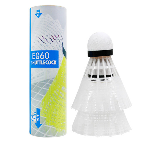 红双喜耐打尼龙羽毛球塑料eg60