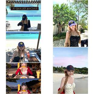 Ceezzzi 渐欲伊甸园复古碎花挂颈吊带洋装女夏收腰显瘦a字短裙