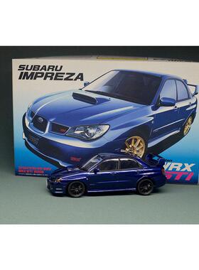 富士美03669 拼装车模 1/24 Subaru Impreza WRX Sti 代工完成品