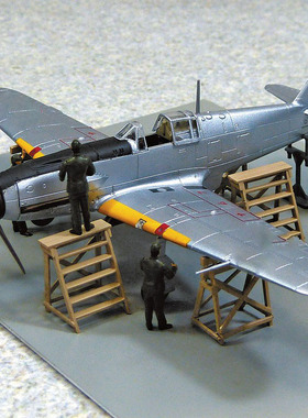 【七彩模型】青岛社06567 拼装飞机 1/72 试作验证机 付人偶模型