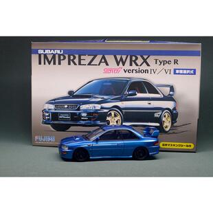 富士美03939 拼装车模 1/24 SUBARU IMPREZA WRX Type R 代工成品