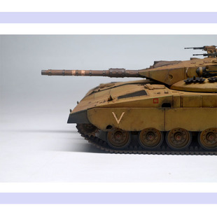 田宫 拼装军模 1/35 以色列 梅卡瓦主战坦克  代工完成品