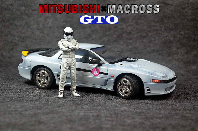 田宫24108 拼装车模 1/24 三菱gto 超时空要塞 联名版 代工品