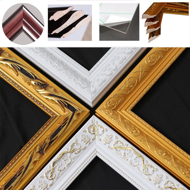 十字绣装裱尺寸定制自装画框书法字画边框挂墙打印照片相框实木框