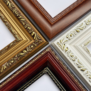 十字绣画框定制装裱拼图钻石画外框照片相框大尺寸字画海报框挂墙