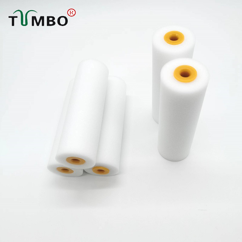 工厂直销跨境代发2寸4寸水性海绵滚刷乳胶漆艺术漆绘画刷墙无刷痕