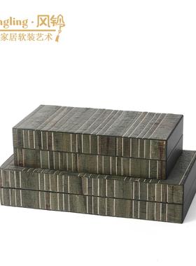 风铃家居复古风客厅玄关电视柜
