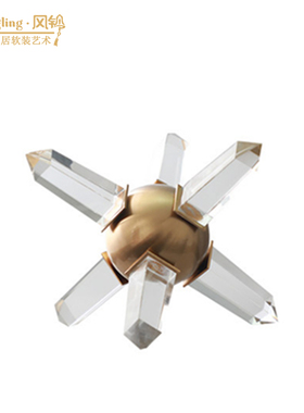 复古铁艺十字架摆件样板间