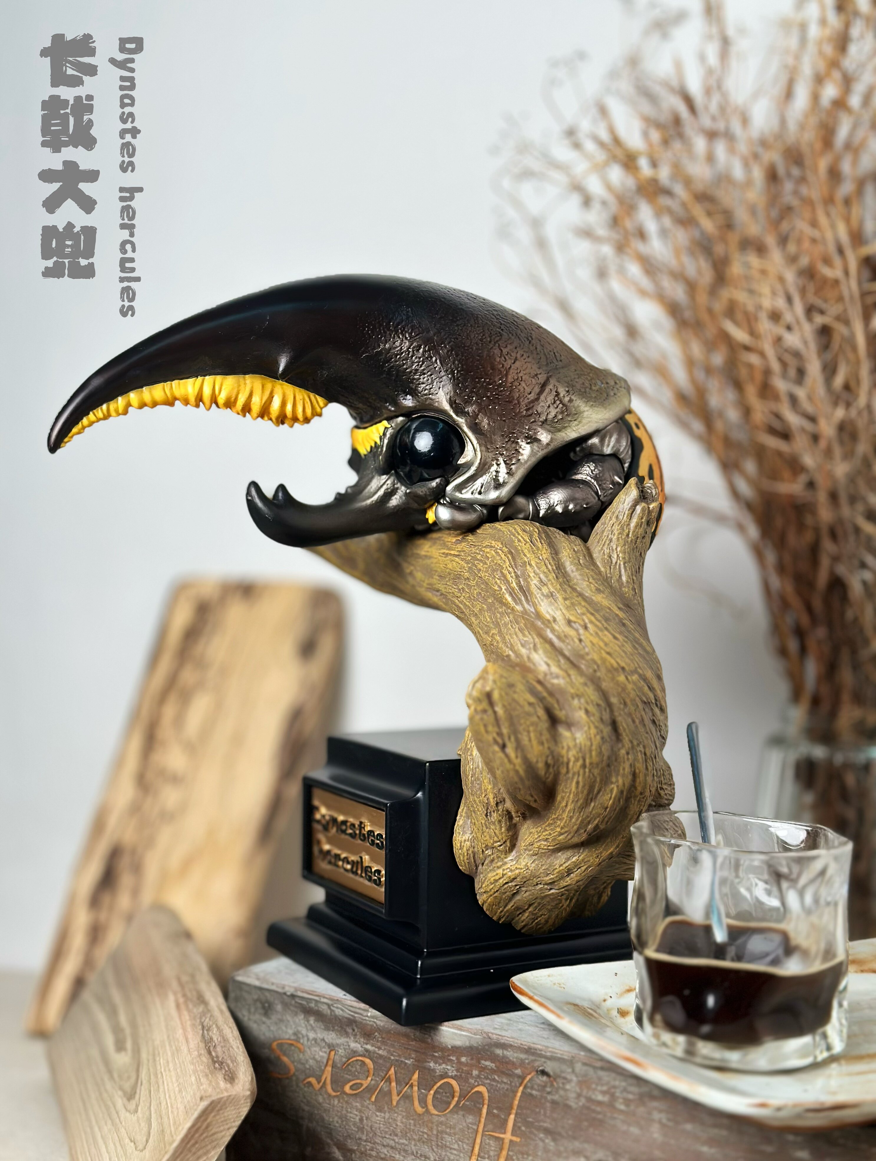 博物志工作室出品-甲虫PLUS限量版长戟大兜虫PLUS版本甲虫收藏家