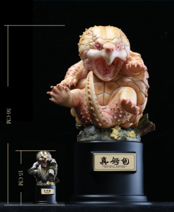 博物志大鳄龟手办PLUS版鳄龟系列真鳄龟大变异大鳄龟模型手办潮玩