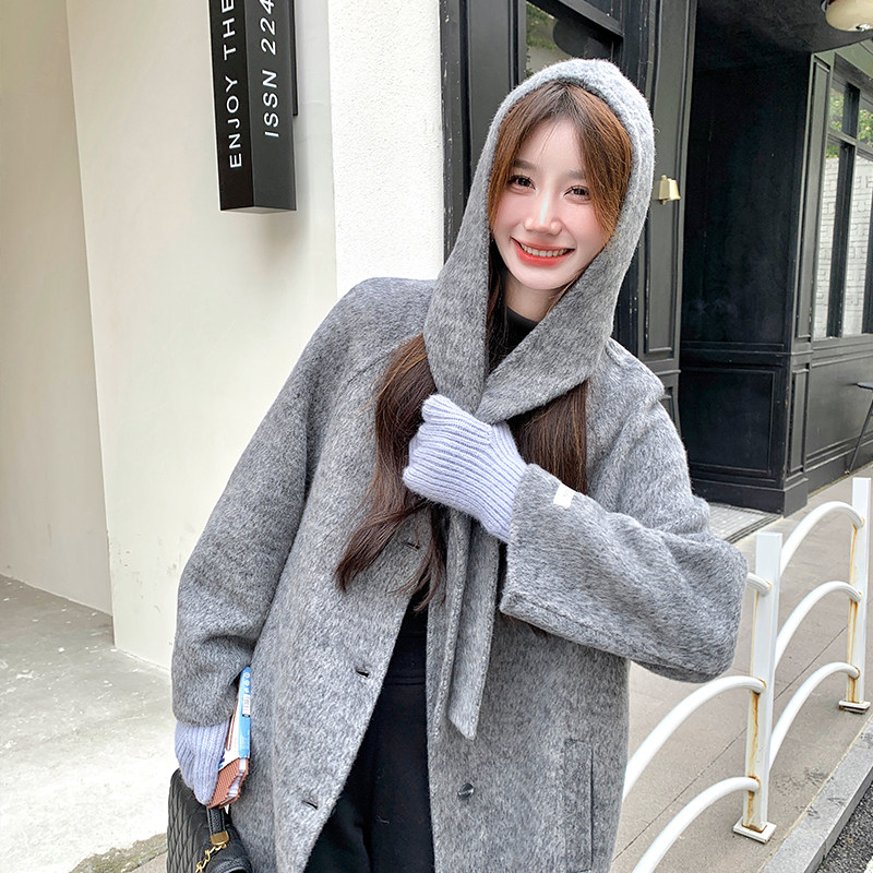 双面羊毛大衣女2D115-C215-P275-K408图片
