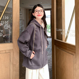 卫衣开衫短外套女2D115-C739-P155-K248，女装卫衣/绒衫，2D115