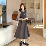 假两件连衣裙女2D115-C501-P135-K198，女装连衣裙，2D115