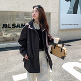 双色风衣外套女2D115-C736-P165-K258，女装风衣，2D115