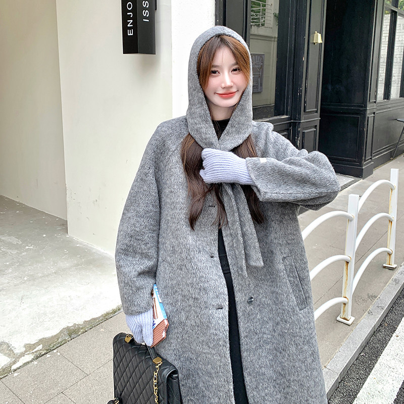 双面羊毛大衣女2D115-C215-P275-K408图片