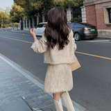小香风套装外套+半裙两件套2D115-A62-P175-K228，女装套装/套裙，2D115