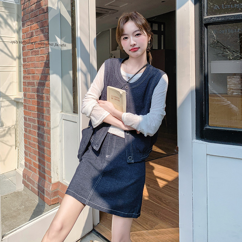 带包包2D115-C326三件套P225-K288马甲+短裙两件套P185-K248,女装套装/套裙,2D115