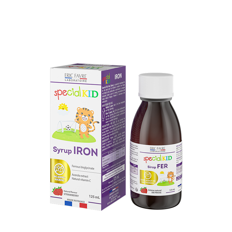法国ERIC FAVRE儿童补铁营养液(新版) 125ml/瓶