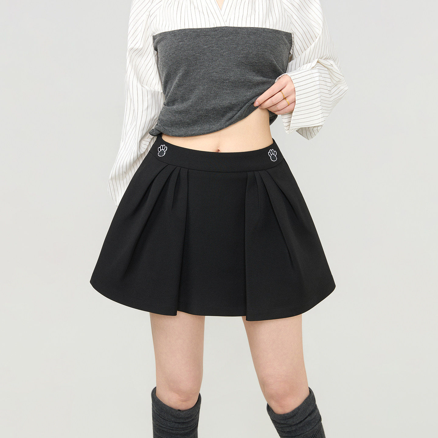 KEIKO/凯莉欧短裙百褶裙少女风