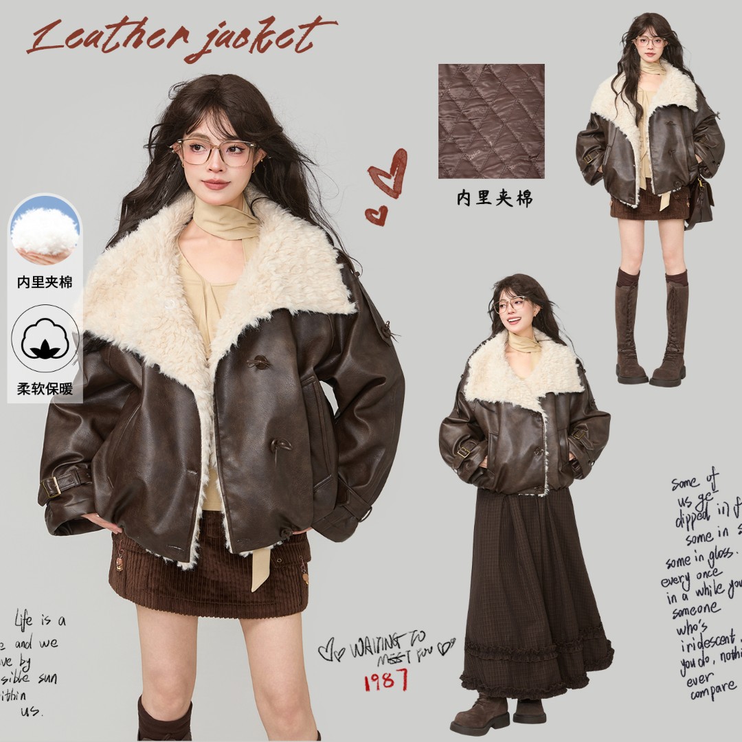 KEIKO/凯莉欧宽松复古港风