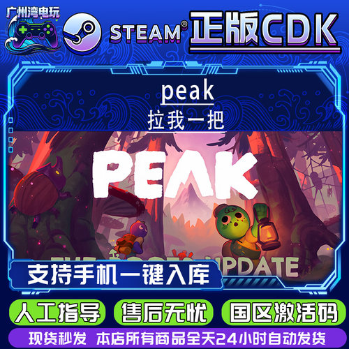 Steam正版国区CDKEY  PEAK 拉我一把 现货秒发 CDK激活码入库