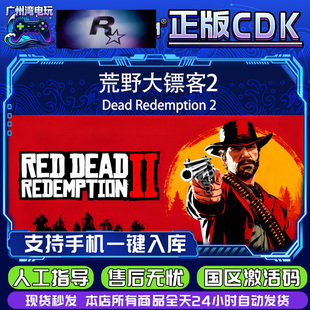 R星正版大表哥2 荒野大镖客2救赎Red Dead Redemption激活码CDKey