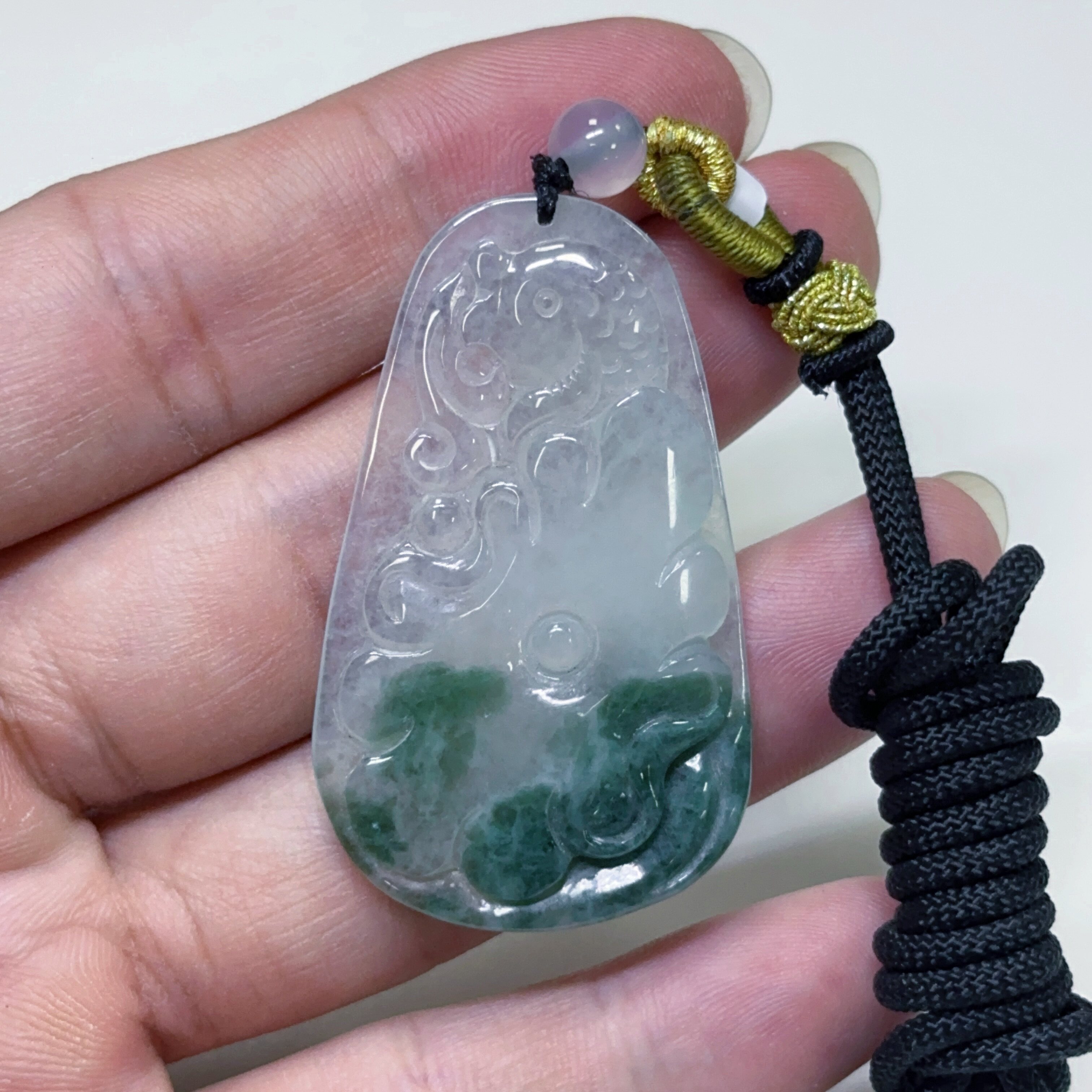 01X02天然翡翠吊坠A货男女同款精工雕刻吊坠