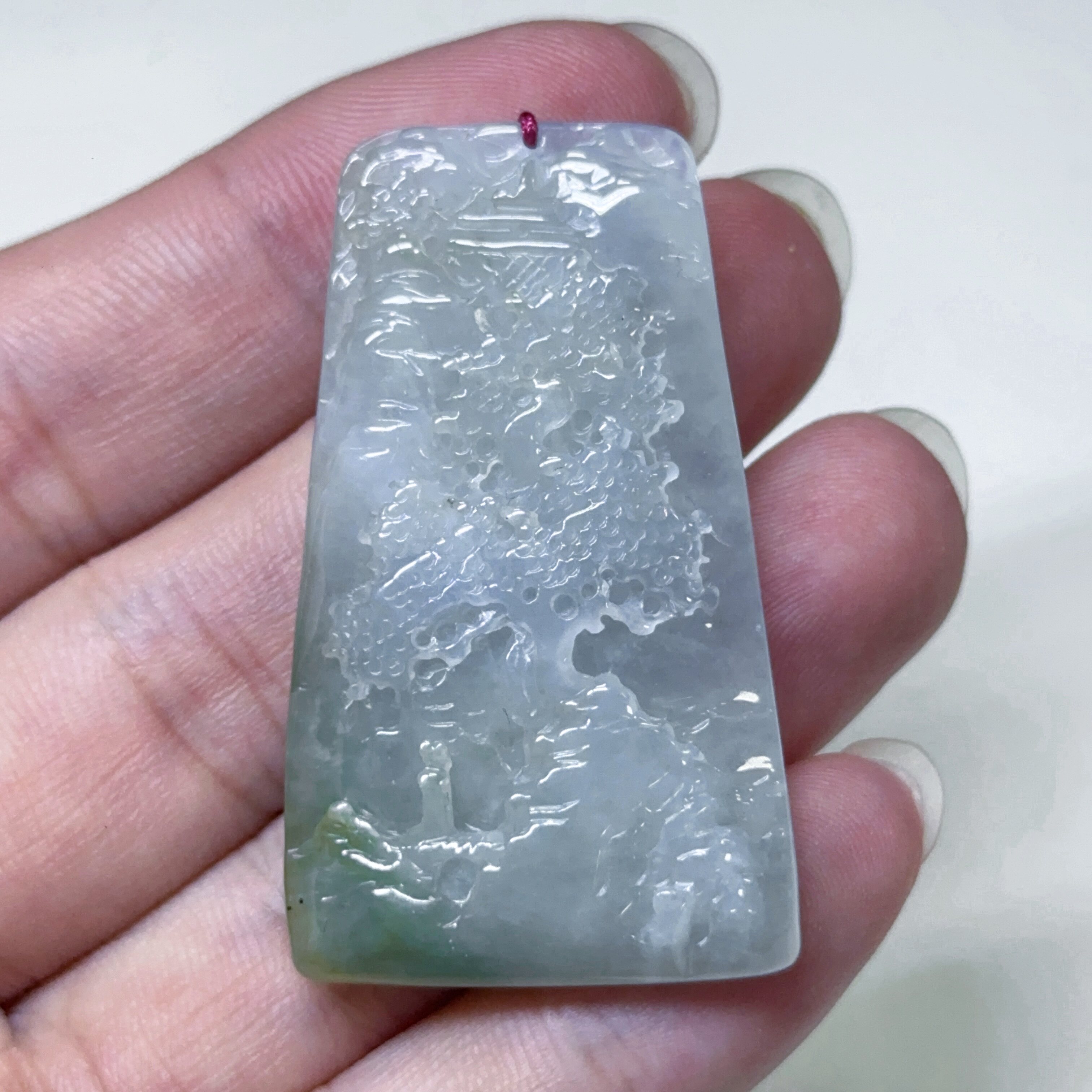25X04天然翡翠A货吊坠男女同款精工雕刻吊坠