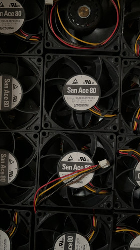 三洋San Ace80 MOOEL9GA0848P2S003 DC 48V0.22A康达交换机散热器