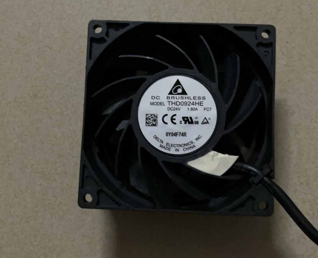 THD0924HE 9238 24V 1.80A 9CM 9238变频器4线PWM防水风扇