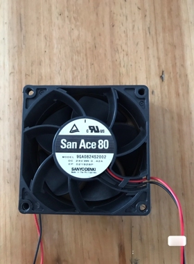 San Ace80 9GA0824S2002 24V0.42A 两线变频器散热风扇