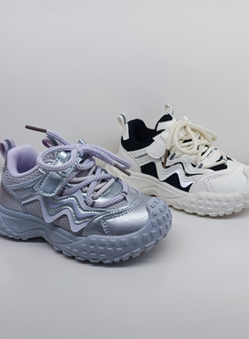 2025秋季新款专柜巴布豆儿童男女孩时尚防滑透气休闲运动鞋32057