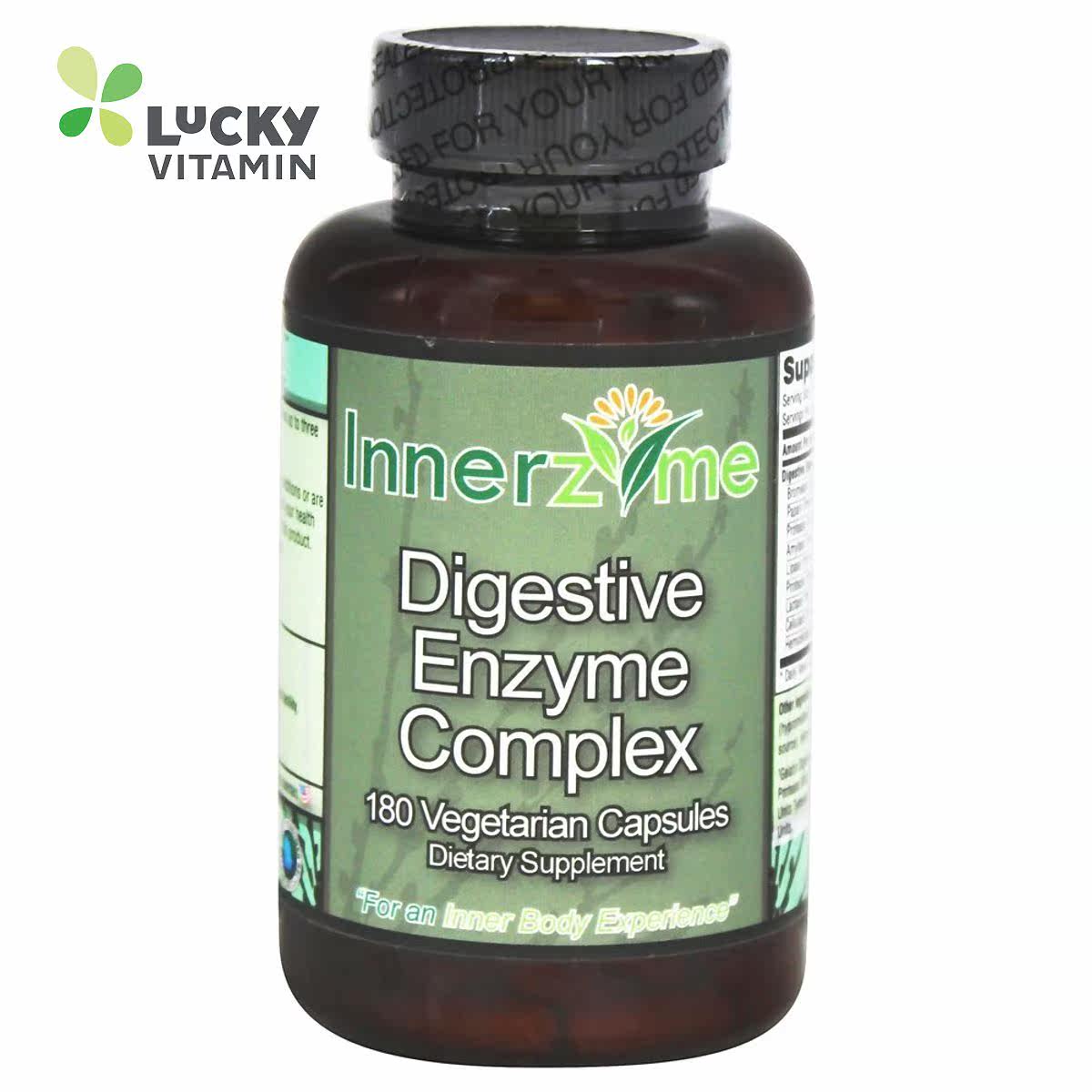 Innerzyme-消化酶建筑群-180 素食胶囊