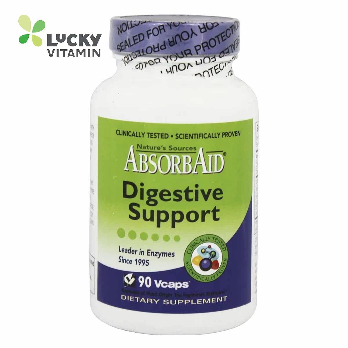 Absorbaid-消化酶胶囊-90 素食胶囊