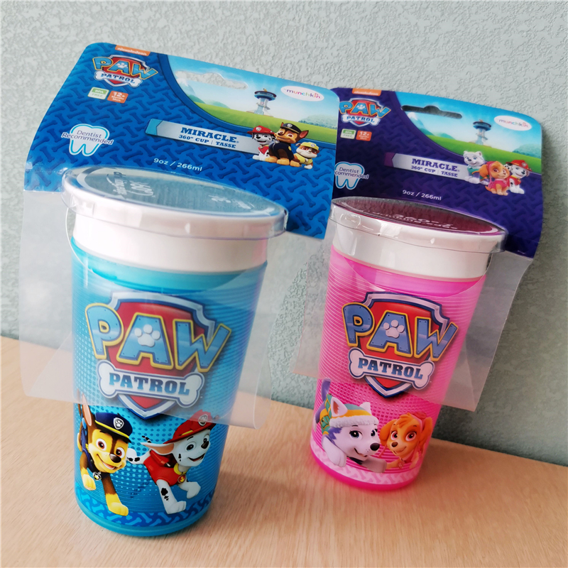 美国麦肯齐宝宝学饮杯防漏防呛婴儿360度魔术杯饮水杯儿童喝水杯